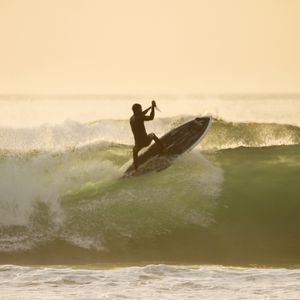 prancha de stand-up paddle de Wave / epóxi / em espuma / em carbono