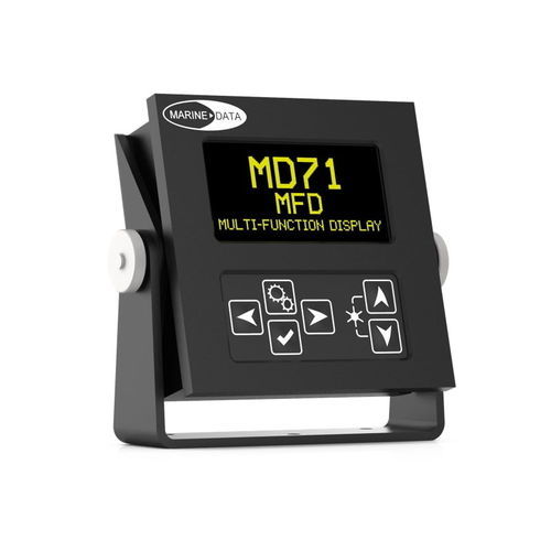 Display para barco - MD71MFD  - Marine Data Systems - para navio / multifuncional / digital