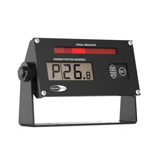 Indicador para barco - MD74RDI  - Marine Data Systems - para navio / de ângulo do leme / digital