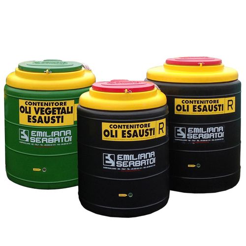 Tanque para óleo usado - QUIOIL - Emiliana Serbatoi - de armazenamento temporário / portátil / em material plástico