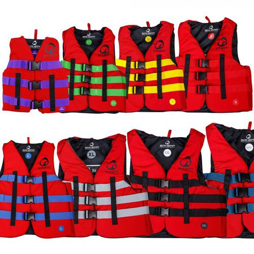 Colete auxiliar de flutuação para esportes aquáticos - 13697P - Spinera - unissexo / de espuma / vermelho