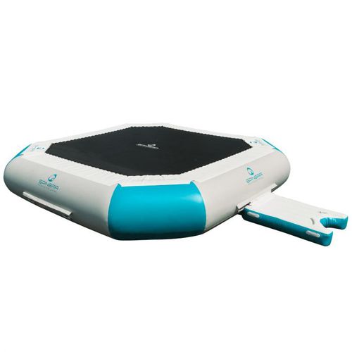 Equipamento de diversão aquática plataforma - Pirates Base 500 - 21398 - Spinera - para centro náutico de lazer / inflável
