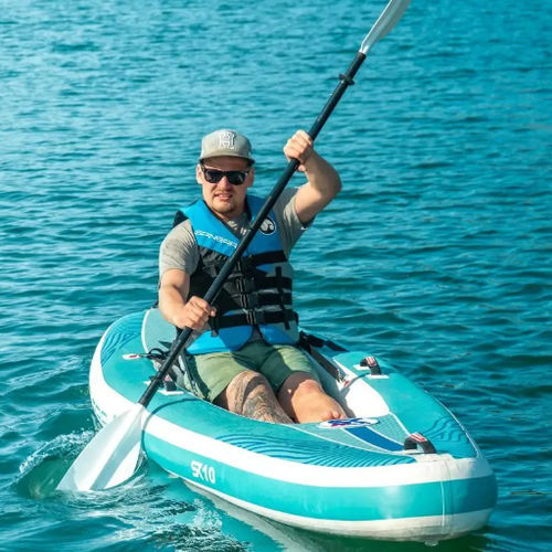 Prancha de SUP inflável - SK10 - Spinera - Allround / para adulto / azul céu