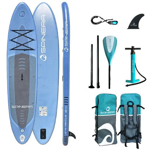 Prancha de SUP inflável - Lets Paddle 12.4 - Spinera - Allround / para águas calmas / para iniciante