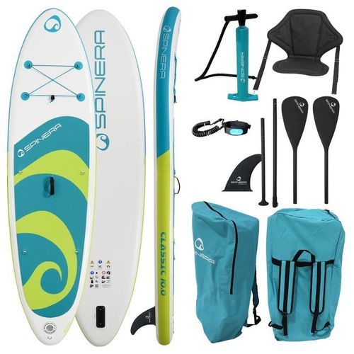 Prancha de stand-up paddle inflável - Classic 10.0 Pack 1 - Spinera - Allround / para iniciante / para adulto
