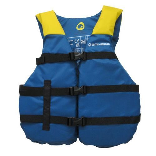 Colete auxiliar de flutuação para esportes aquáticos - Universal II - Spinera - de homem / de espuma / amarelo