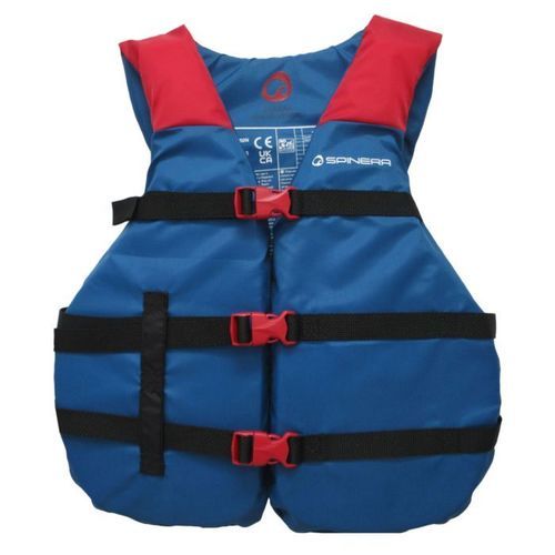 Colete auxiliar de flutuação para esportes aquáticos - Universal II - Spinera - de homem / de espuma / azul
