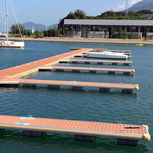 Píer flutuante - Oliver Dock - de atracação / para marina / para iate