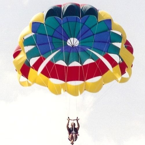 Parasail sob medida - XXTREME 21 - CUSTOM CHUTES - para ventos fortes / para decolagem de lancha / de 1 lugar