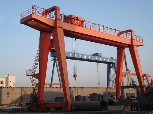 Guindaste para estaleiro naval - Double-Girder - Henan Haitai Ship Crane Co., Ltd. - tipo pórtico / duplo