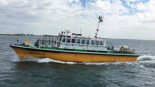 Barco profissional barco para transporte de tripulação - ZEEZWALUW - SIMA SHIPSALES BV - barco para transporte de pilotos / com motor de centro