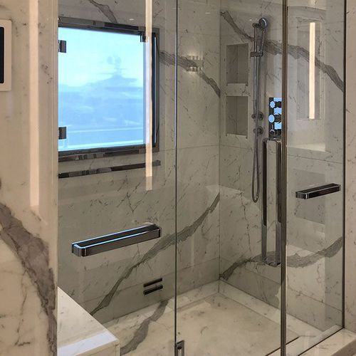 Sauna banho turco - Carmenta - para iate / a vapor