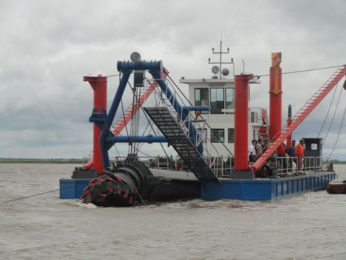 Navio draga de sucção com desagregador - Qingzhou Yongsheng dredging equipment.co.ltd - catamarã / costeiro