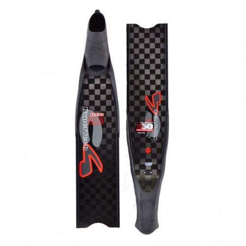 Nadadeira para pesca submarina - C4 RED FALCON HT - Maverick America LLC (C4 USA) - em carbono / fechada