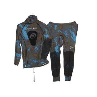 Camiseta de lycra com capuz - Dual - Triton X Inc (Rob Allen Diving) - de mangas longas