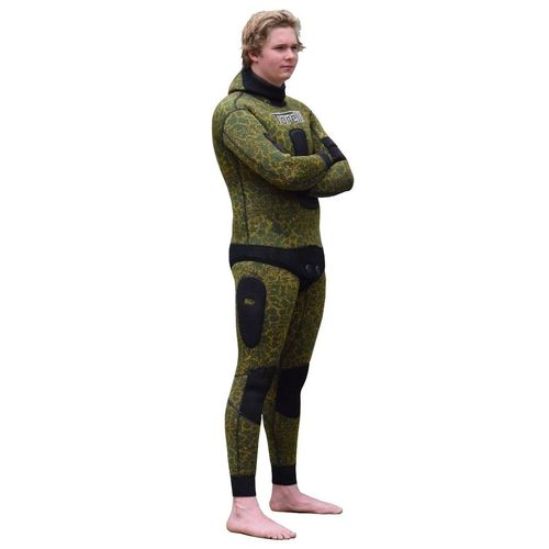 Roupa completa de neoprene para pesca submarina - GOODOO  - TORELLI SPEARFISHING (AUSTRALIA) - de mangas longas / em peça única / com capuz