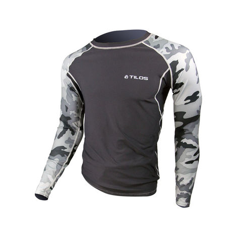 Camiseta de lycra de mangas longas - 6oz  Rash Guard - Tilos Inc.