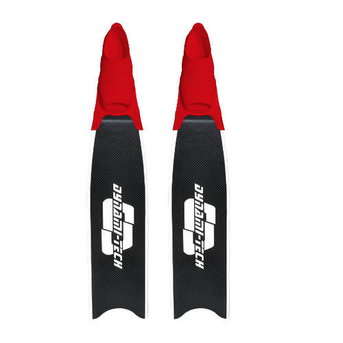 Nadadeira de mergulho - Dynami-Tech - Cetma Composites Srl - em carbono / fechada / preta