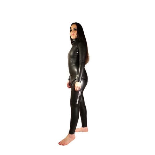 Roupa completa de neoprene para mergulho livre - Skin Pro - Cetma Composites Srl - com capuz / de duas peças / 2 mm