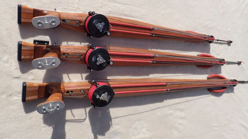 Arbalete de pesca submarina em madeira - JOKER LASER  - Carl's Guns