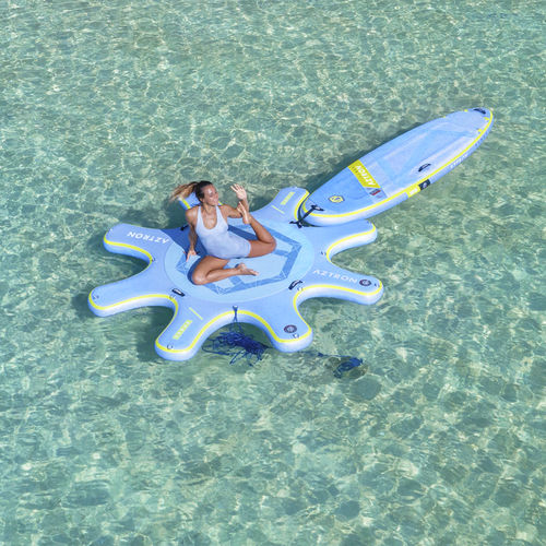 Plataforma inflável - HUB - AZTRON - para marina / para prancha de stand-up paddle