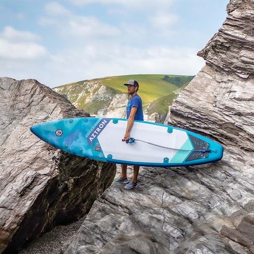 Prancha de stand-up paddle inflável - URONO - AZTRON - de turismo / para iniciante / para nível intermediário