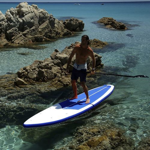 Prancha de SUP inflável - SHARK LE Blue 12'6'' - Airboard - de turismo / para fitness / para adulto