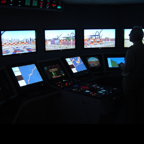 Simulador de ECDIS - 5KS - de arraste / para navio