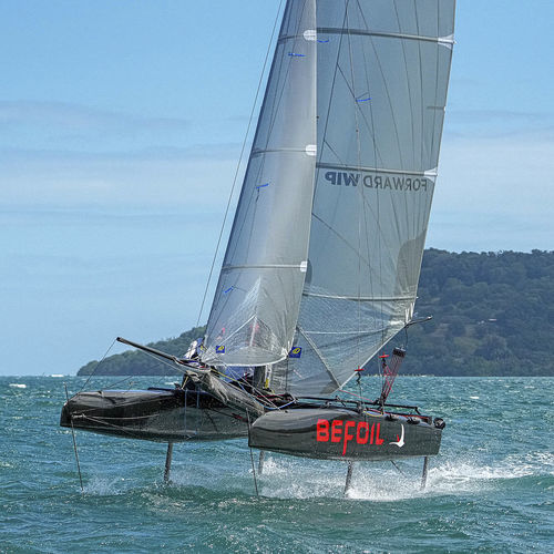 Catamarã - Befoil 16 CARBON - Befoil - de cruzeiro e regata / com hidrofólio