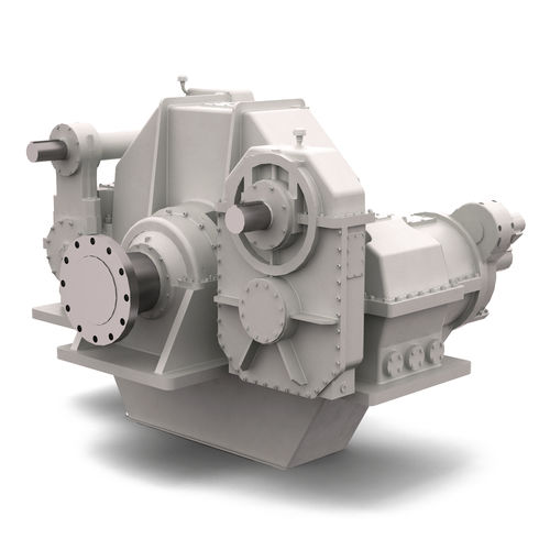 Redutor para navio - ACG TS 1000 - ACG TS 1700 - Brunvoll - para motor / com embreagem hidráulica / com saída única