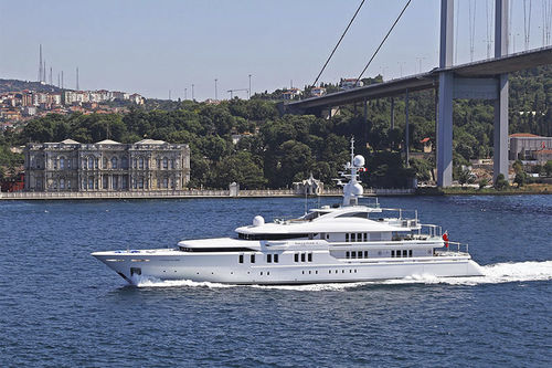 Megaiate de cruzeiro - TALISMAN C - TURQUOISE YACHTS - com casa de leme elevada / em aço