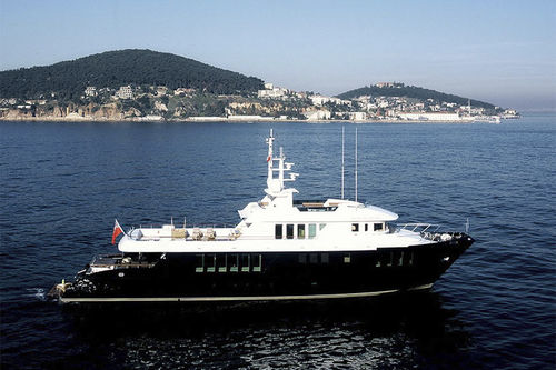 Superiate de cruzeiro - VINIDREA II - TURQUOISE YACHTS - com casa do leme / em alumínio / por medida