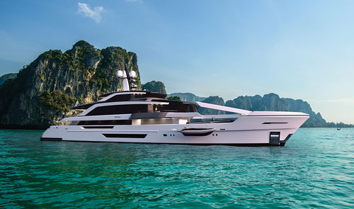 Megaiate de cruzeiro - NAUTILUS - TURQUOISE YACHTS - trawler / com casa de leme elevada / 7 cabines