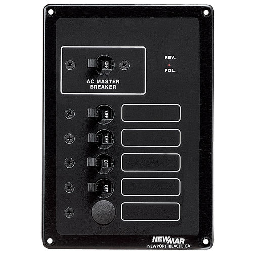 Painel de comando para barco - AC Master - NewMar - para circuito elétrico