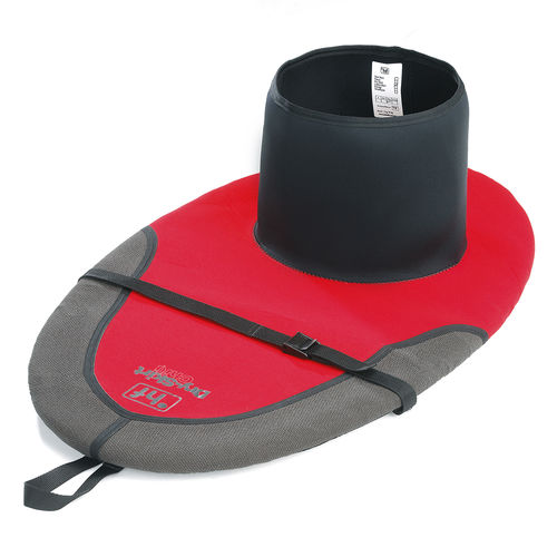 Saia para caiaque ou canoa - °hf Dry skirt Chili - Paddle People GmbH - em neoprene