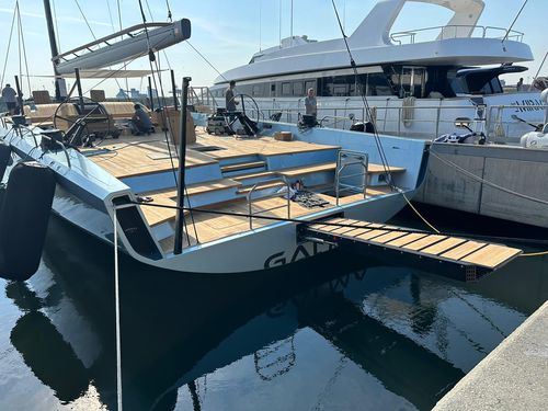Passarela para barco - D5  - CARBON EQUIPMENT ltd - para iate / pivotante / retrátil
