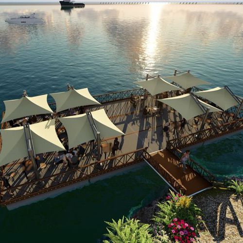 Restaurante flutuante - HSB Marine 