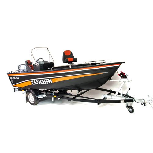 Bote com motor de popa - STRIN 460 - Tangiri Boat - open / com console lateral / de pesca esportiva