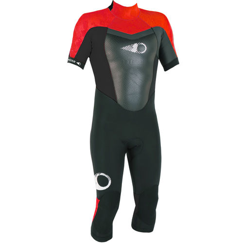 Roupa completa de neoprene de surf - Semidry cut Fighter Series - SOÖRUZ SURFWEAR COMPANY - integral / de manga curta / com pernas 3/4