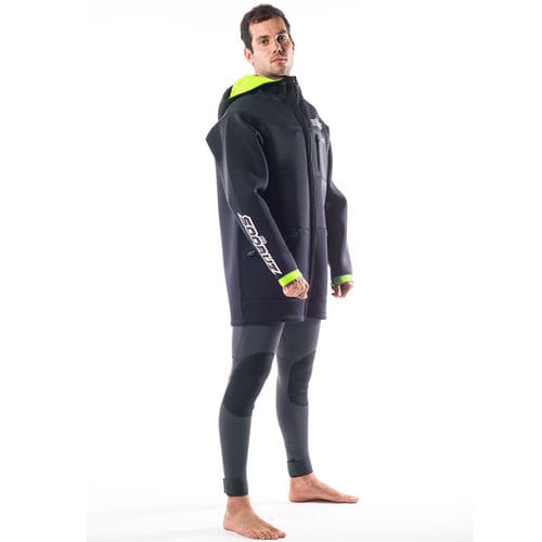 Jaqueta de navegação - STRAP Army > Black - SOÖRUZ SURFWEAR COMPANY - de homem / em neoprene / com capuz