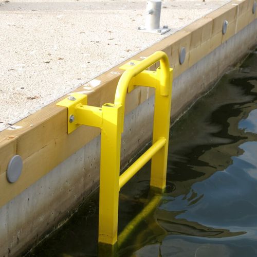 Escada para píer - Safety equipments - Top Marine OÜ - fixa / de emergência