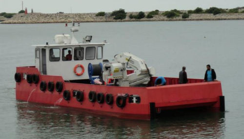 Barco profissional barco de pesca profissional - 14m - marinnor - com motor de centro / a diesel / em alumínio