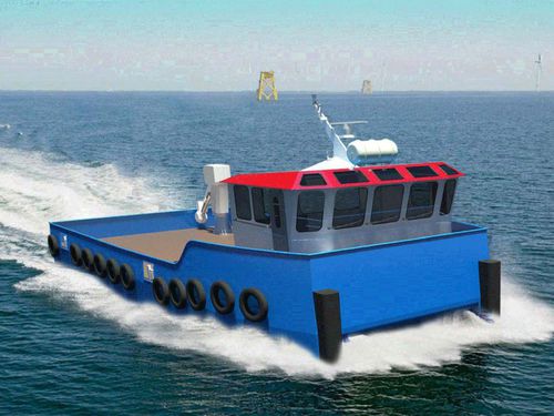 Barco profissional barco de pesca profissional - 15m - marinnor - catamarã / com motor de centro / a diesel