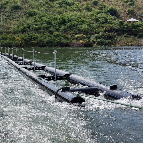 Barreira de proteção - ASAKUA AQUACULTURE & MARINE EQUIPMENTS - flutuante / para rio
