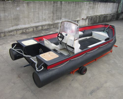 Barco profissional barco de trabalho - WB series - Toford Aquaculture - barco para aquicultura / com motor de popa / em PEAD