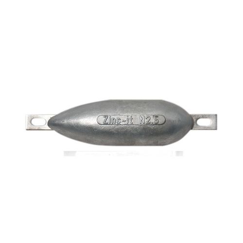 Ânodo de sacrifício para barco - N2.5 - ZINC-IT - para navio / em zinco