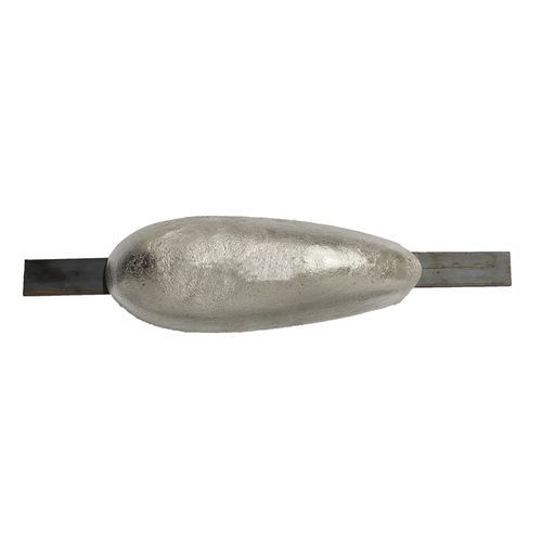 Ânodo de sacrifício para barco - NAL 2,2F - ZINC-IT - em alumínio