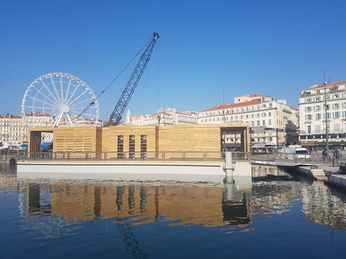Píer flutuante - Transmétal Industrie - de desembarque / para marina / para porto