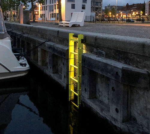 Escada para porto - LifeLadder - PORT-SAFETY - para píer / fixa / de segurança