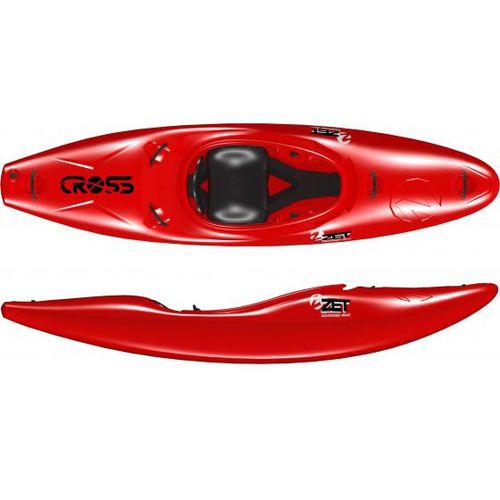 Caiaque para águas brancas - CROSS - ZET Advanced Boats - para adulto / individual